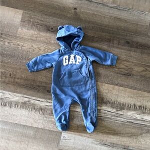 Baby Gap warm hooded footie